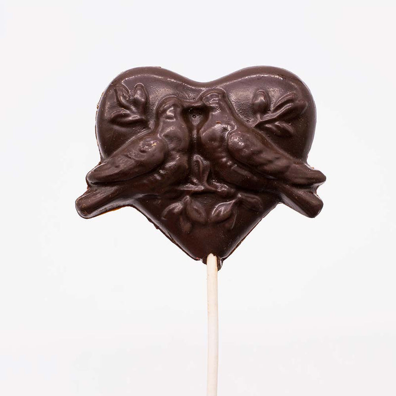 Dark Chocolate Love Bird Pop