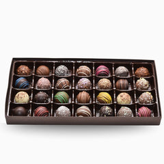28 piece truffle assortment - wilson candy