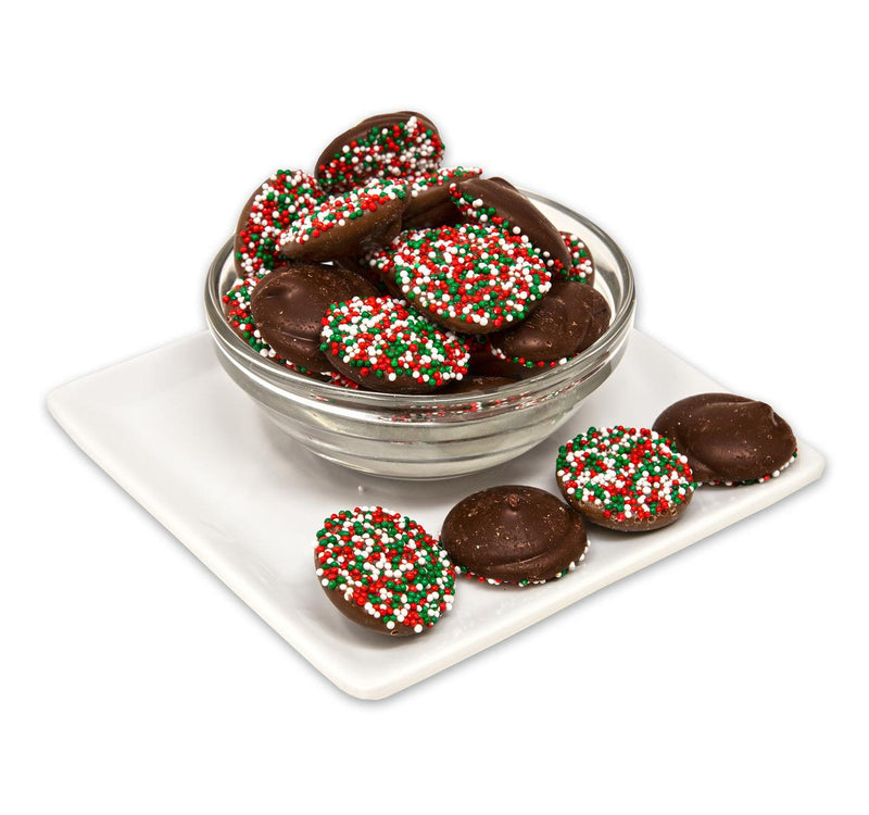 Christmas Nonpareils - Milk, Dark, or Ivory
