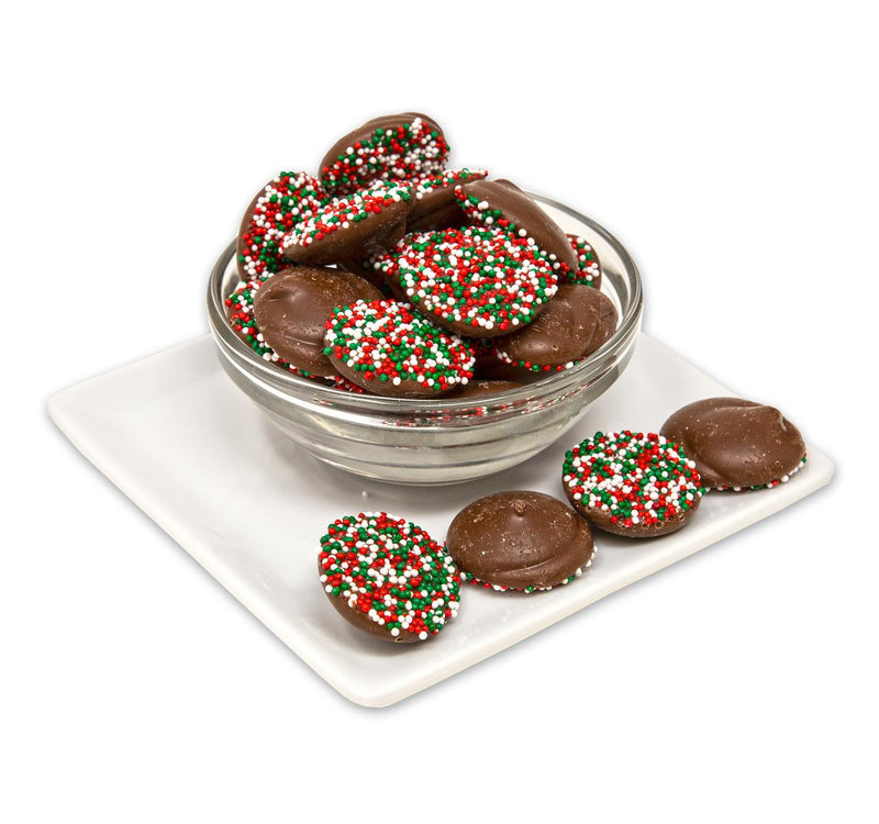 Christmas Nonpareils - Milk, Dark, or Ivory