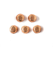 Foil Domes -- Gold Milk or Copper Dark Chocolate