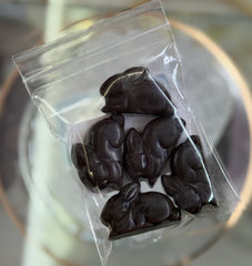 Dark Chocolate Raspberry Mini Bunnies