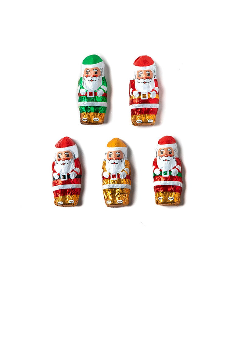 Foil Santas - Milk Chocolate