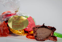 Milk Chocolate Foil Fall Leaves