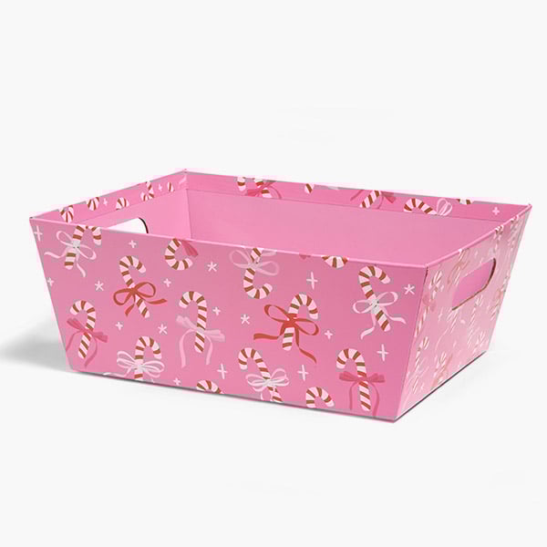 Pink Christmas Gift Tray