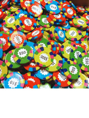 Foil Poker Chips