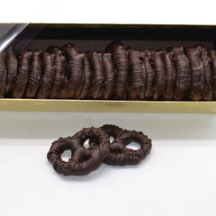 milk chocolate covered pretzels - 8oz