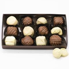 Wilson Candy Dark and Ivory Chocolate Deluxe Assortment Variety Box Sizes