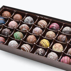 28 piece truffle assortment - wilson candy