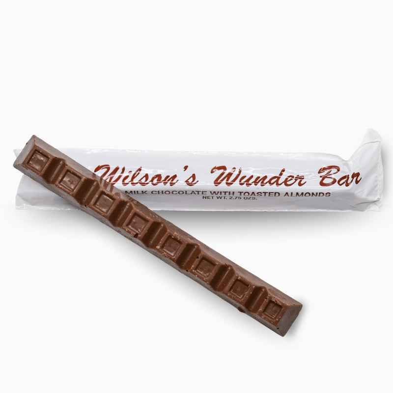 Wilson Candy Milk Chocolate Almond Wunder Bar