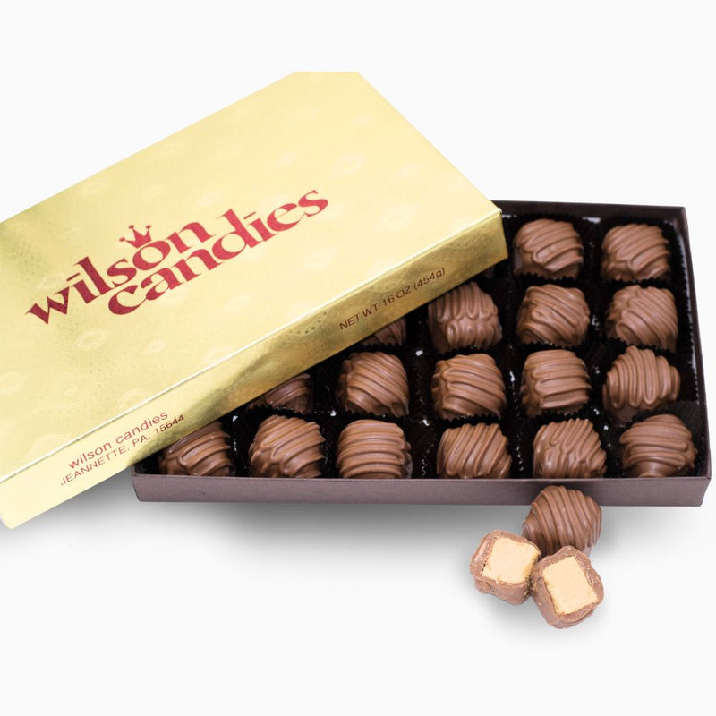 wilson candy peanut butter meltaways - 1 pound box