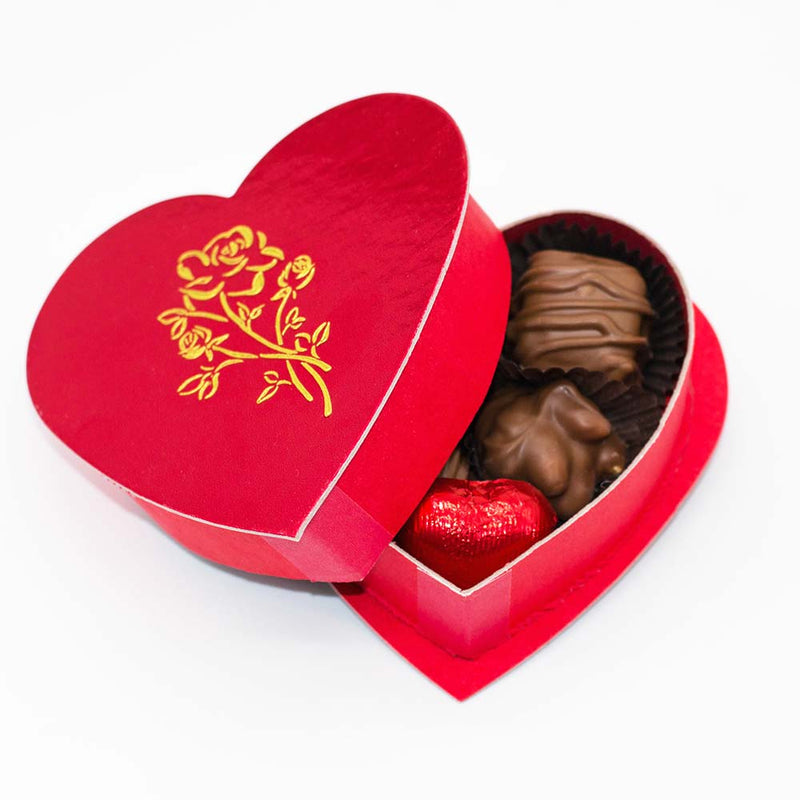 Valentine's 2oz. Milk Chocolate Variety Heart Box - Wilson Candy