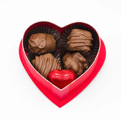 Valentine's 2oz. Milk Chocolate Variety Heart Box - Wilson Candy