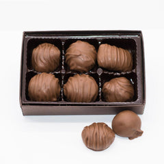 Assorted Boxed Chocolates - Milk Chocolate Only - 6 Piece