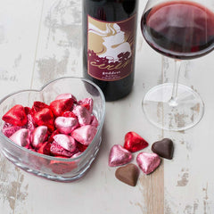 Milk Chocolate Foil Hearts - Wilson Candy
