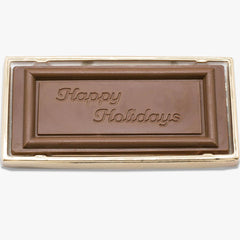 Happy Holidays Solid Milk Chocolate Mold