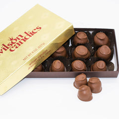 Milk Chocolate Covered Cordial Cherries - 1/2lb Box