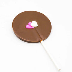 Valentine's Milk Chocolate Decal Pop - Wilson Candy