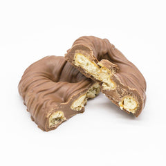 Wilson Candy Individually Wrapped Milk Chocolate Covered Peanut Butter Pretzel Twists